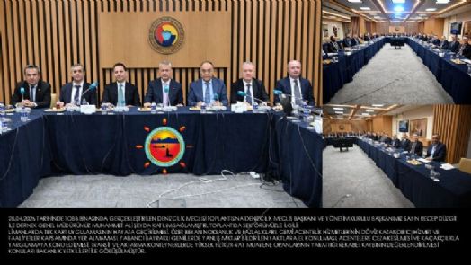 TOBB DENİZCİLİK MECLİSİ TOPLANTISI
