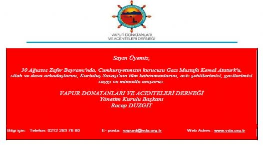 30 Ağustos Zafer Bayramı Kutlaması
